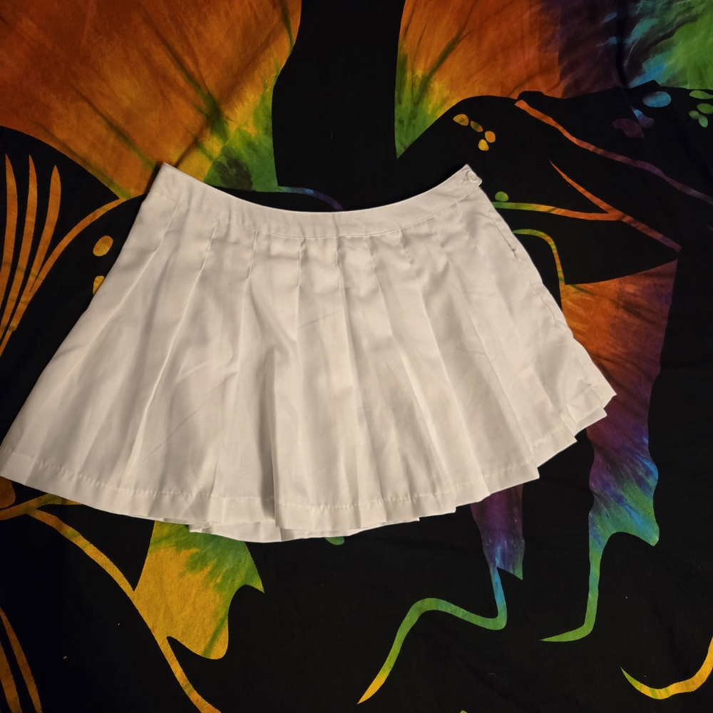 Ardene White Skater Skirt
